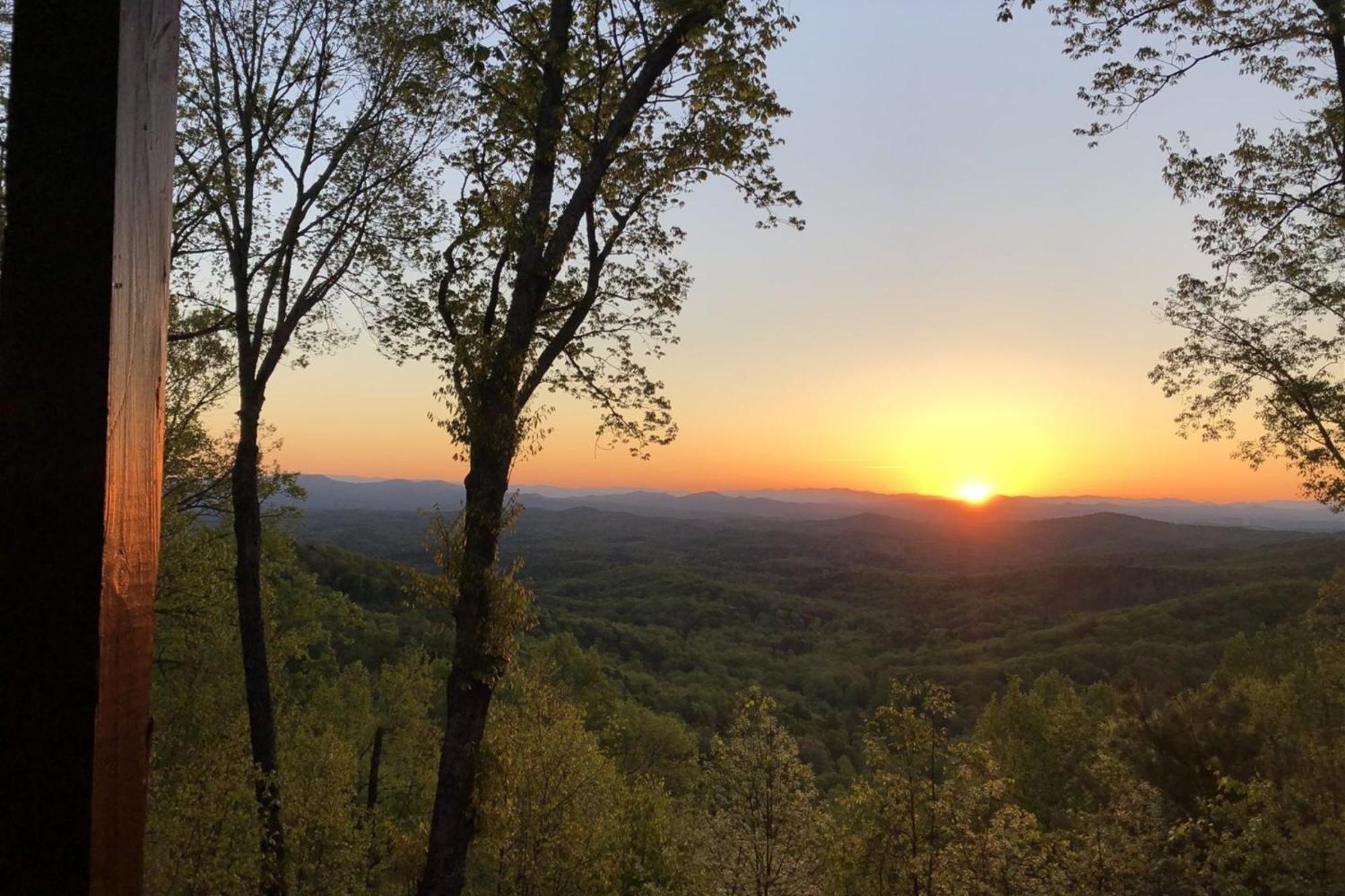 Appalachian Sunrise Amazing Views Close To Blue Ridge Hike From The Cabin Екстериор снимка